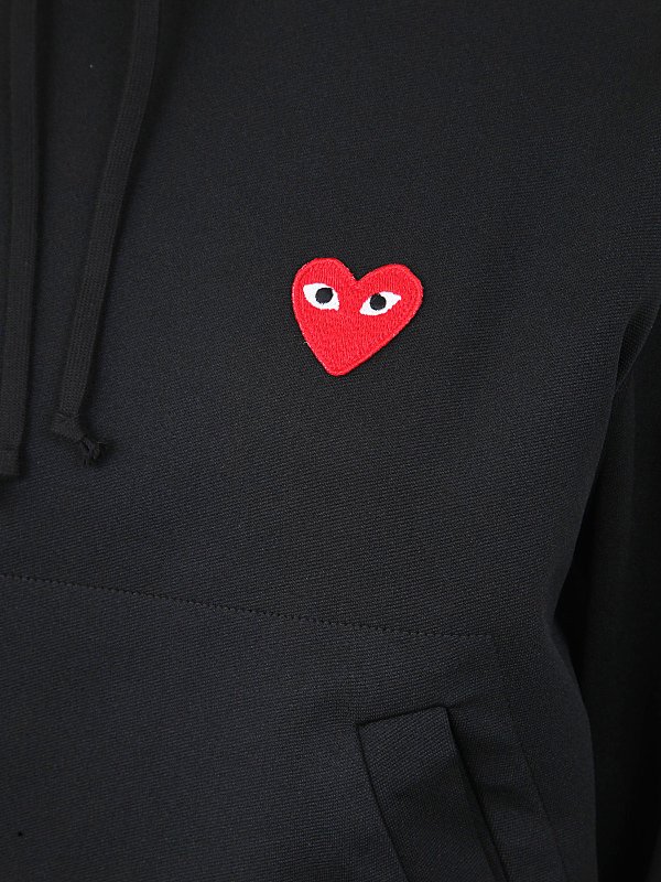 iKRIX Comme des Garçons Play: スウェット＆セーター - スウェットシャツ/セーター - 黒