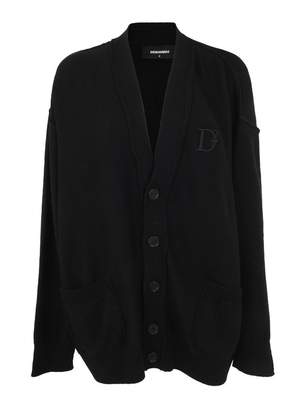 DSQUARED2: cardigans - D2statement cardigan