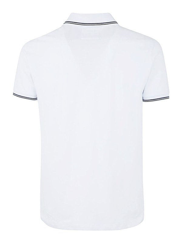 EMPORIO ARMANI: ポロシャツ online - ショートコート - 白