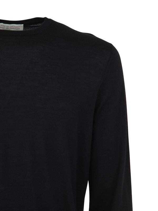 The Best Shops FILIPPO DE LAURENTIIS: クルーネック - クルーネック - 黒