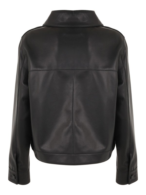 Leather jacket Ines et Marechal - Leather Jacket - LONGISLANDBLACK