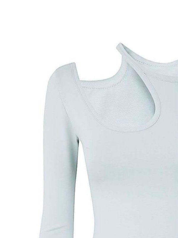 LOW CLASSIC: t-shirt online - Curve hole t-shirt