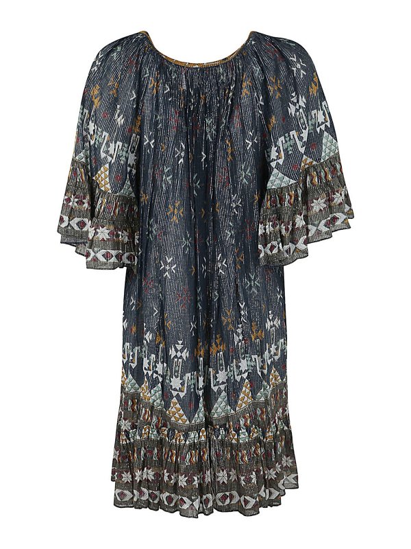 Isabel Marant Etoile: ニーレングスドレス online - 膝丈ドレス - ブルー