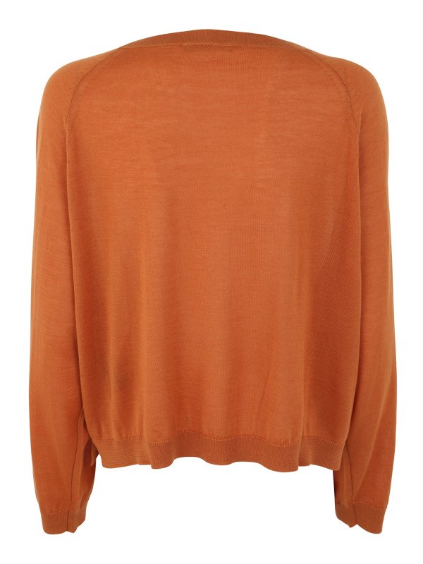 NUUR: Pull col rond online - Pull Col Rond - Orange