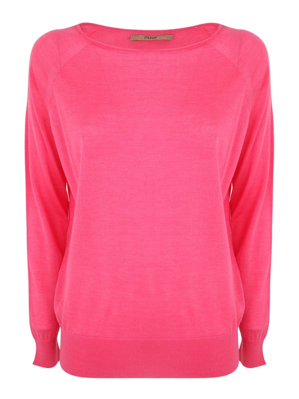 NUUR: crew necks - Wide neckline pullover
