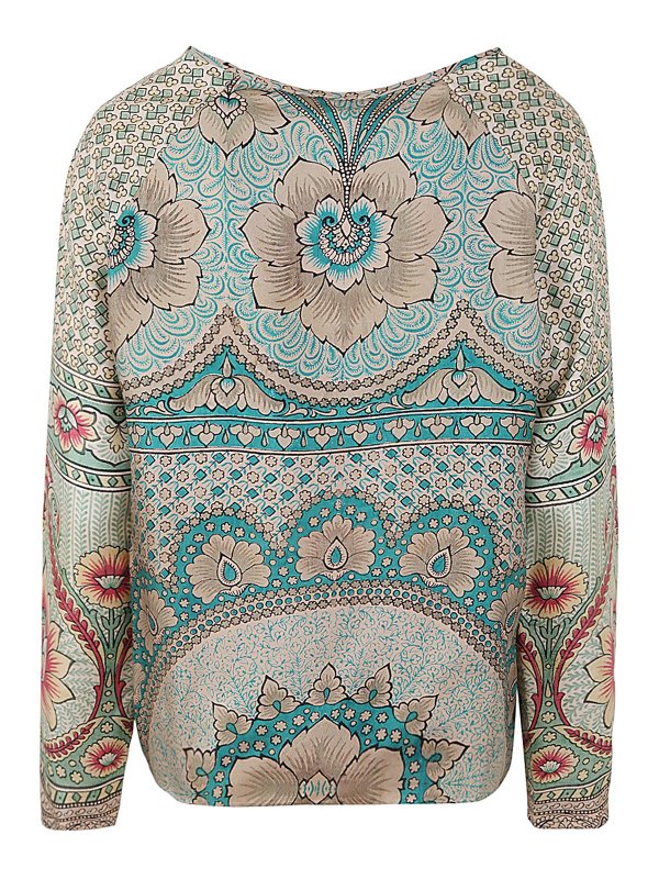 PIERRE-LOUIS MASCIA: t-shirts online - Aloe long sleeve shirt