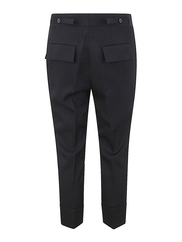SAPIO: casual trousers online - Wool trousers