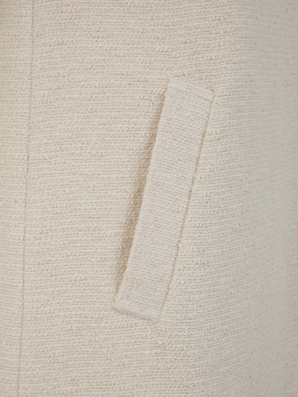 iKRIX Semicouture: Vestidos media pierna - Vestido Midi - Blanco