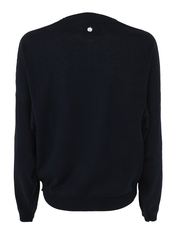 Semicouture: Pull col rond online - Pull Col Rond - Bleu