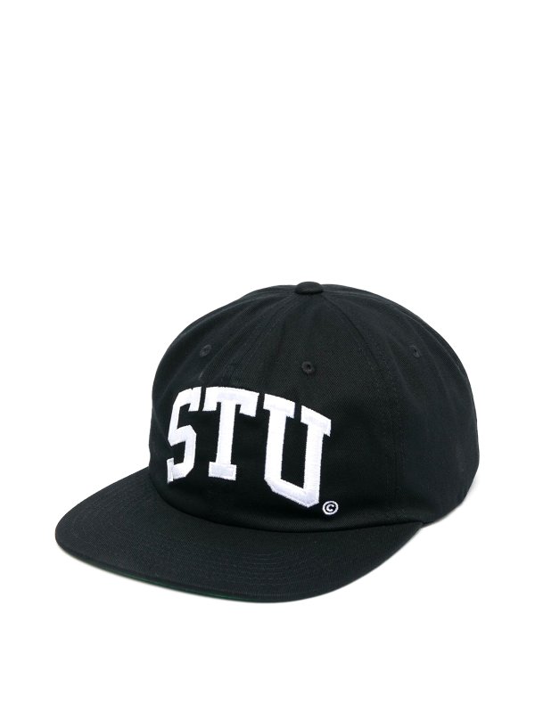 Hats & caps Stussy - Stu arch strapback cap - 1311066BLACK | thebs.com