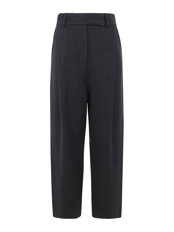 TOTEME: Pantalones casual - Pantalón Casual - Gris