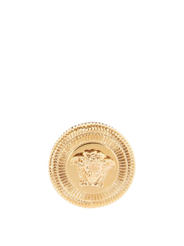 VERSACE: Rings - Logo ring