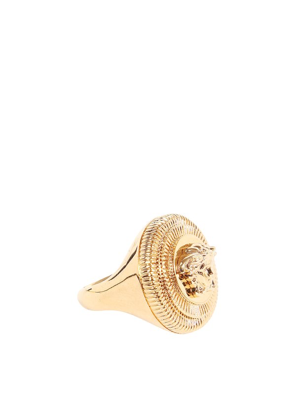 VERSACE: Rings online - Logo ring