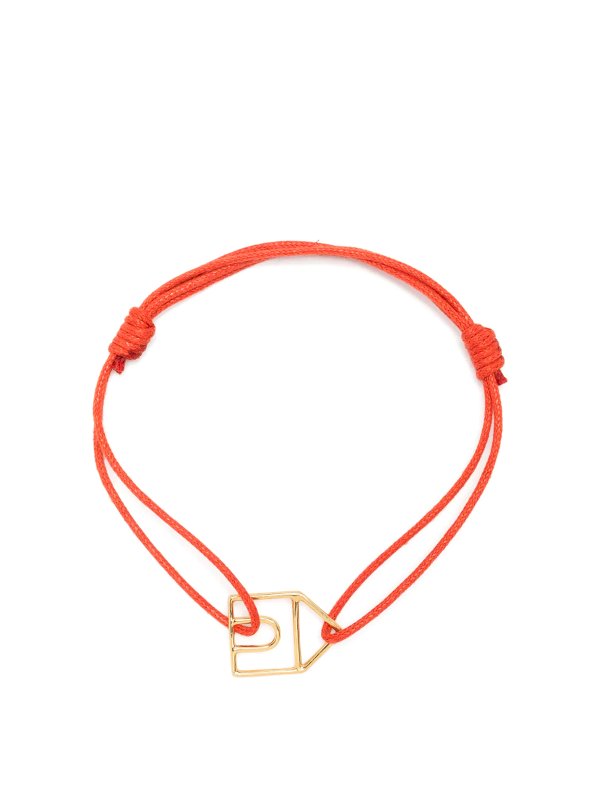 ALIITA ブレスレット CASITA PURA CORD BRACELET Gold Casita Pura Cord Bracelet - ALIITA