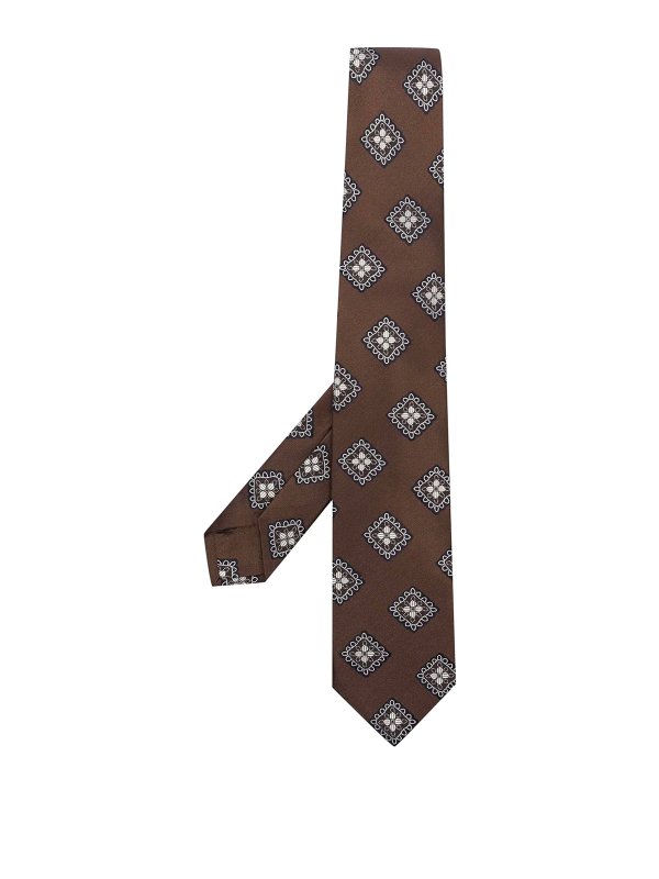 BARBA: Corbatas y pajaritas - Corbata - Marrón