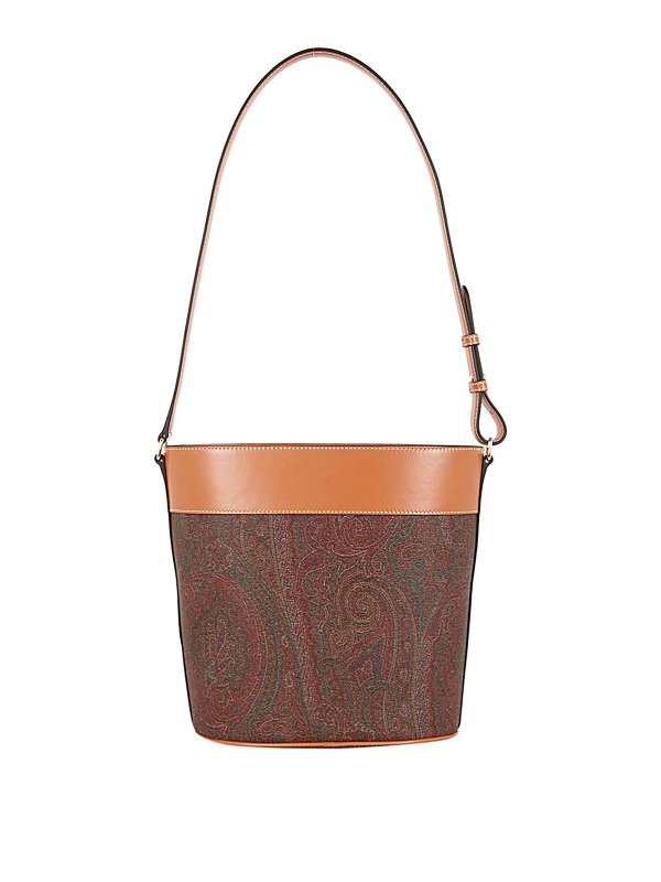 ETRO: shopper online - Borsa Paisley con borchie