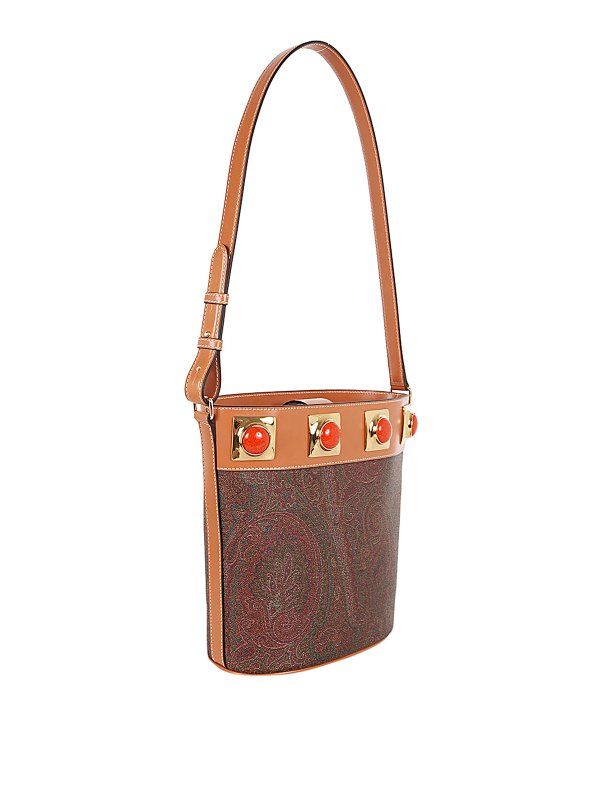 iKRIX ETRO: shopper - Borsa Paisley con borchie