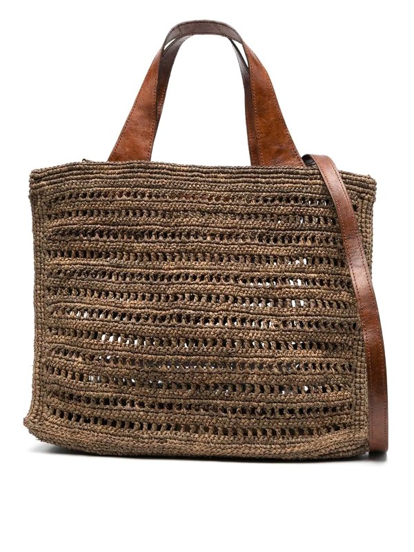 IBELIV: トートバッグ - トートバッグ - ブラウン