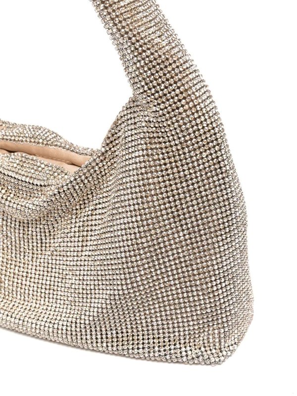 iKRIX KARA: shoulder bags - Mini crystal mesh armpit bag
