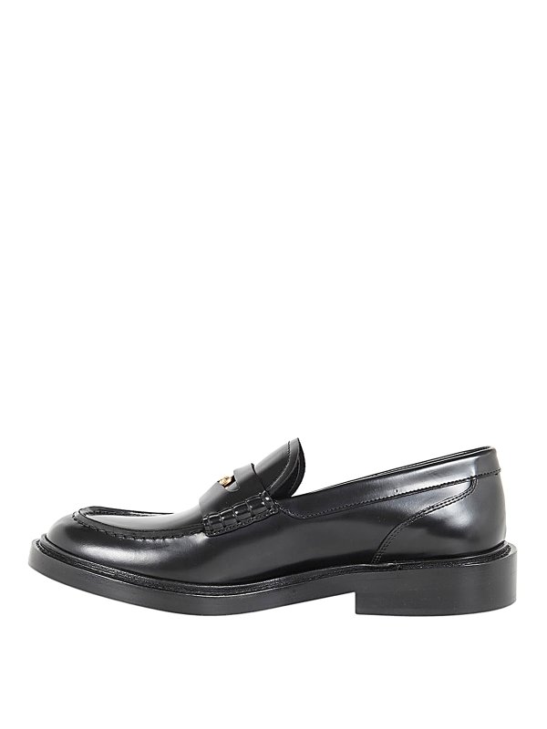 VERSACE: Mocassins & Chaussures bateau online - Mocassins - Noir