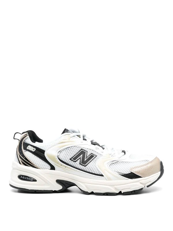 NEW BALANCE: Chaussures de sport - Baskets - Blanc