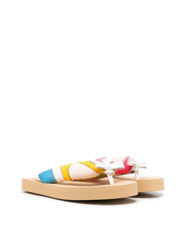 EMILIO PUCCI: ciabattine mare - Sliders