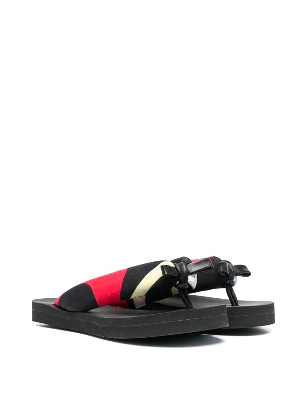 EMILIO PUCCI: flip flops - Sliders