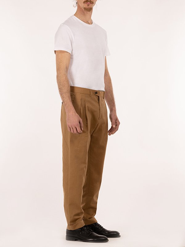 iKRIX BEABLE: casual trousers - Trousers with pleats