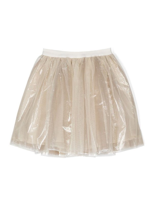 Bonpoint: Faldas media pierna y semilargas - Falda Semilarga - Amarillo