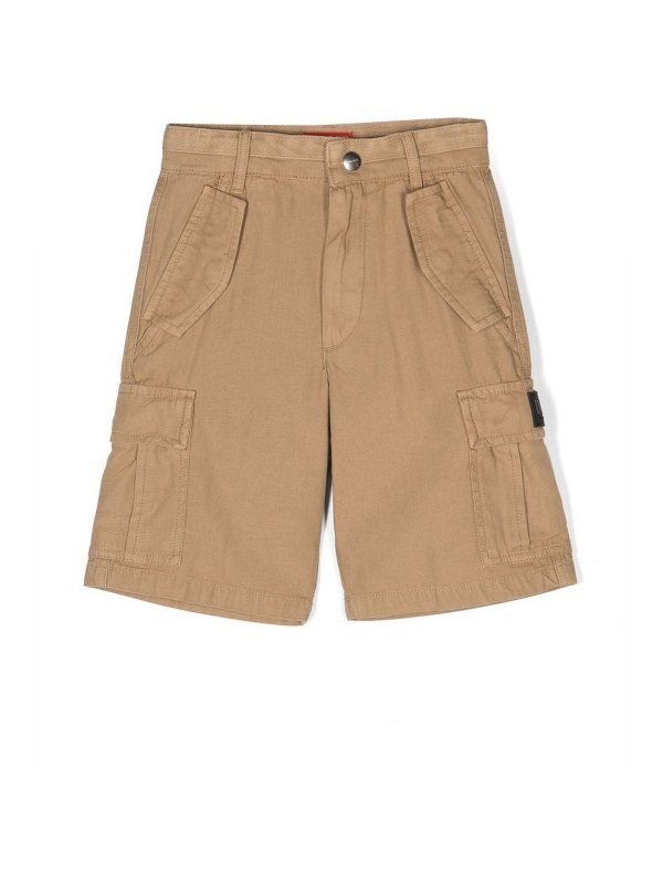 DIESEL: トラウザーショーツ - ショートパンツ - ベージュ