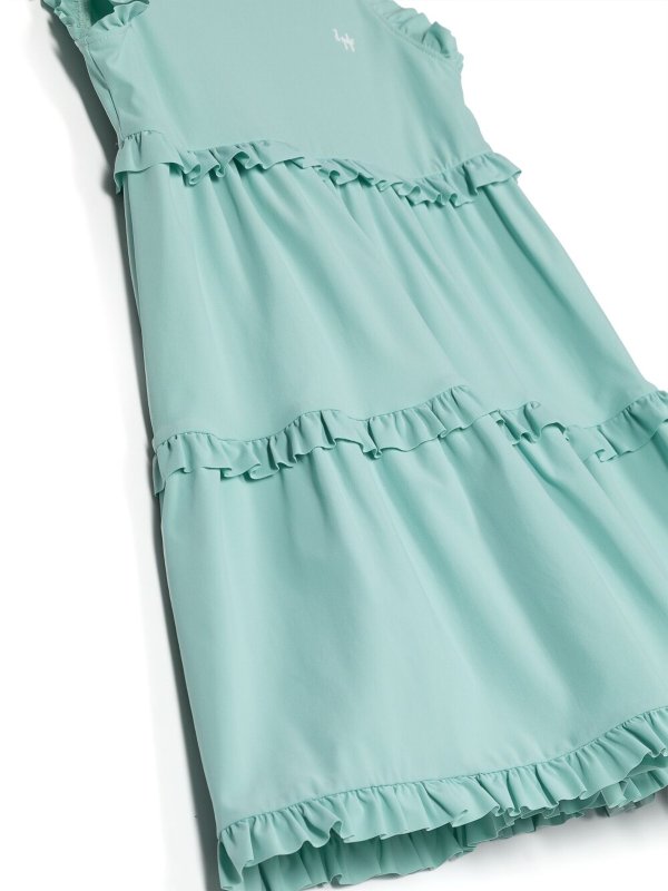 Il Gufo: Knielange Kleider online - Knielanges Kleid - Grün