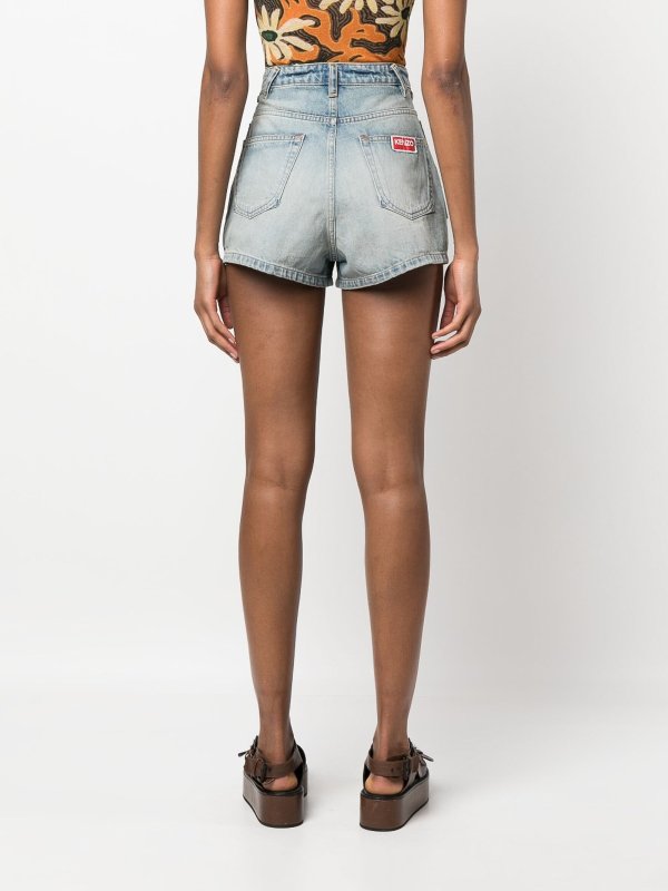 KENZO: トラウザーショーツ online - ショートパンツ - ブルー