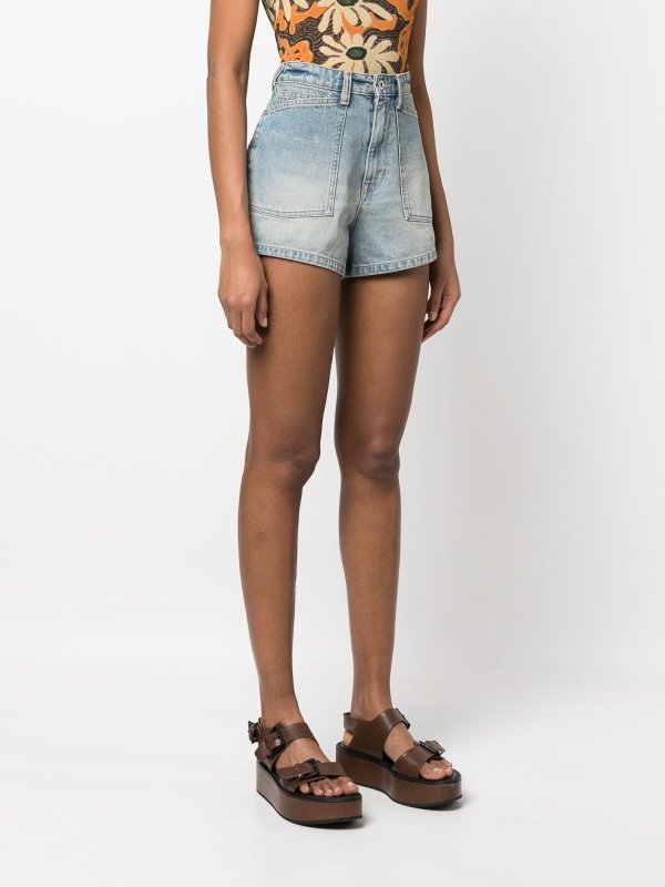 ショートパンツ - ブルー shop online: KENZO