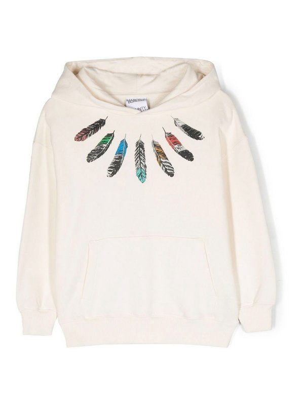 Marcelo Burlon County Of Milan: Sudaderas y suéteres - Sudadera - Beis