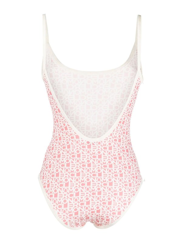 MONCLER: Badeanzüge online - Badeanzug - Nude