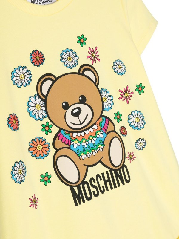Moschino 膝丈ドレス - イエロー|HDV0CVLBA0050230 | THEBS