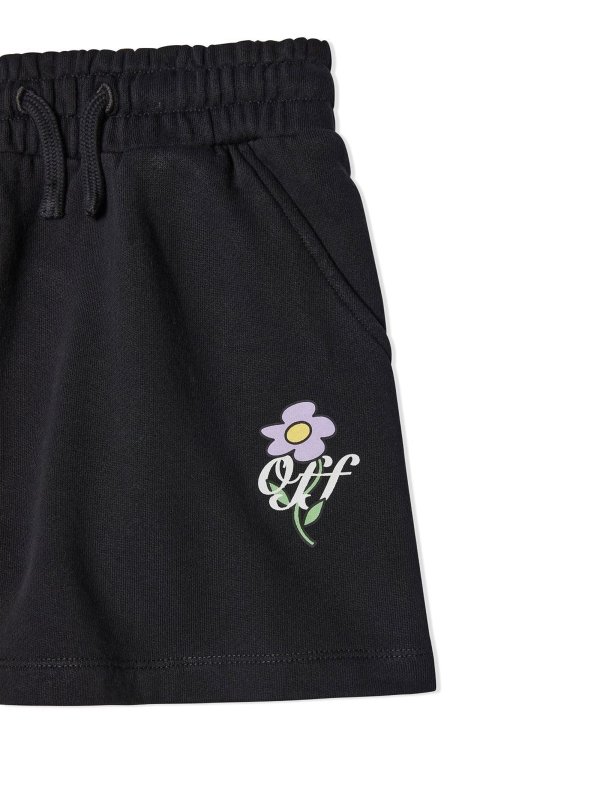 OFF-WHITE: Knee length skirts & Midi online - Off flowers skirt