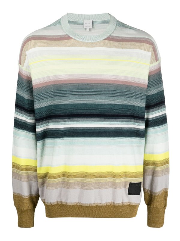 PAUL SMITH: Pull col rond - Pull Col Rond - Rouge