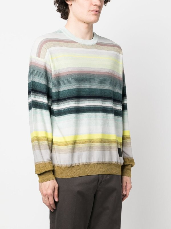 Pull Col Rond - Rouge shop online: PAUL SMITH