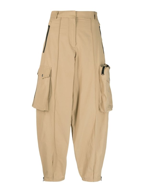 STELLA McCARTNEY: カジュアルトラウザー - カジュアルパンツ - ベージュ