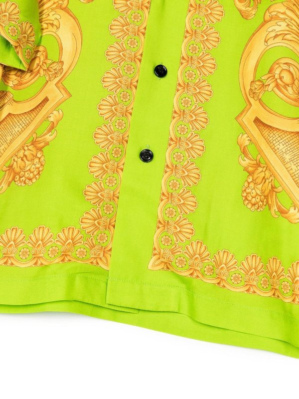 VERSACE: camicie online - Camicia con stampa barocca