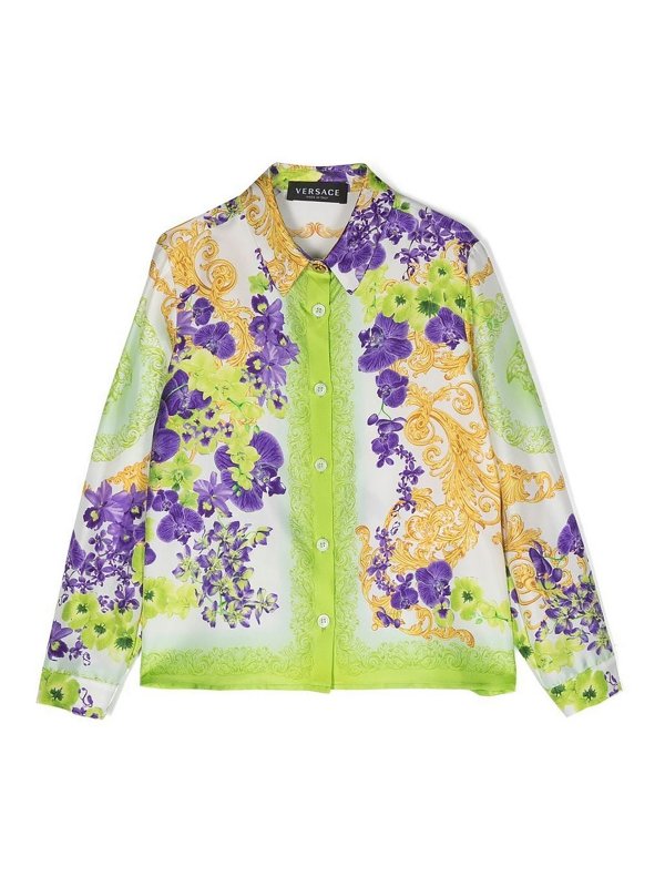VERSACE: Hemden - Hemd - Weiß