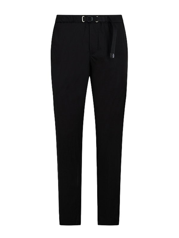 WHITE SAND: カジュアルトラウザー - カジュアルパンツ - 黒