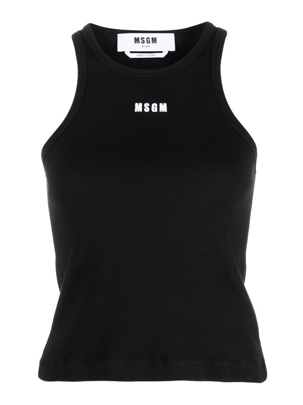 m.s.g.m.: トップス＆タンクトップ - トップ/タンクトップ - 黒