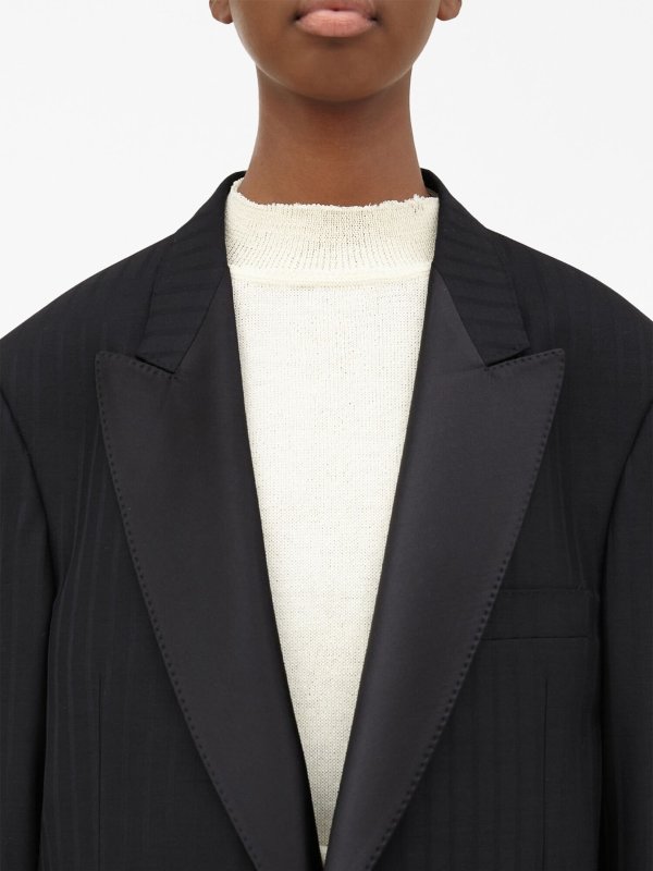Single breasted blazer shop online: Maison Margiela