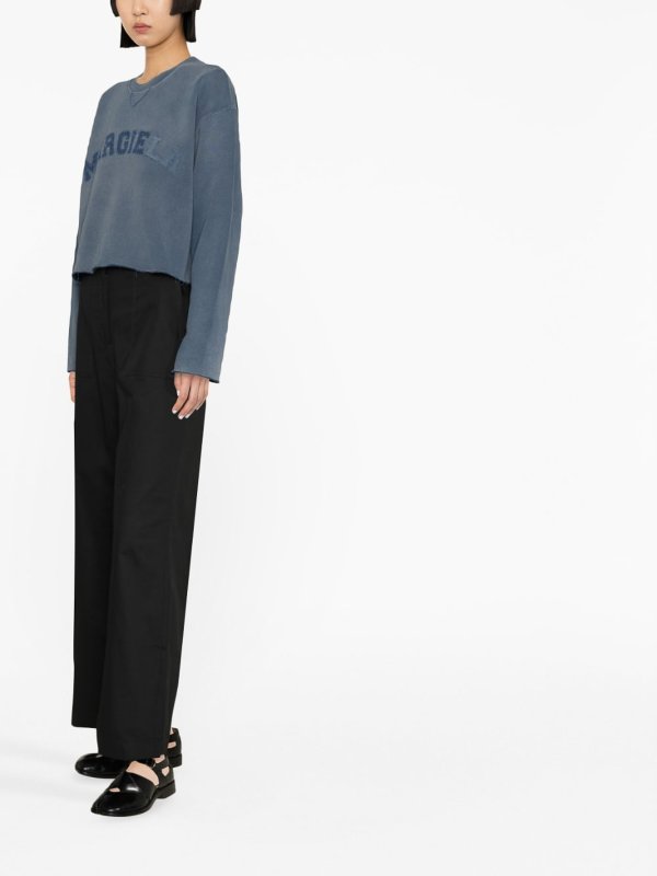 Sweat-Shirts - Bleu shop online: Maison Margiela