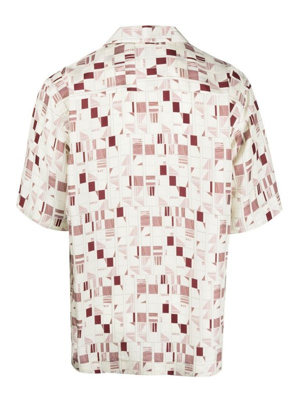 CORNELIANI: shirts online - Geometric-pattern shirt
