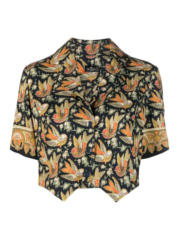 ETRO: Hemden - Hemd - Rot