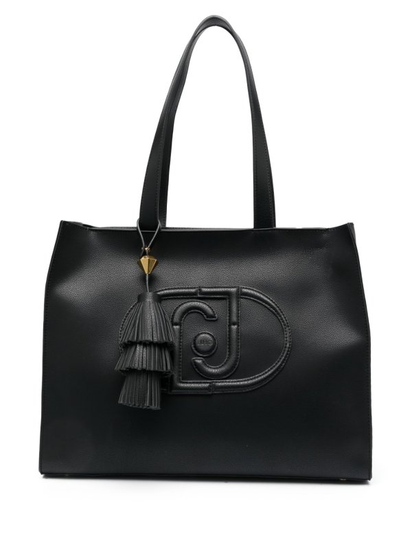 Liu Jo: totes bags - Logo-patch tote bag