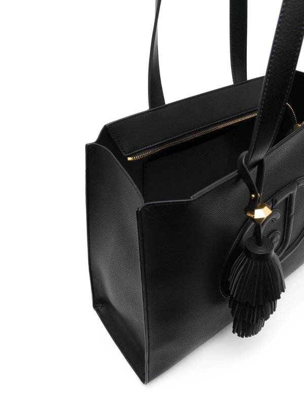 Liu Jo: totes bags online - Logo-patch tote bag